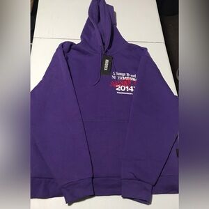 Hoodrich Men's Purple Pullover Hoodie